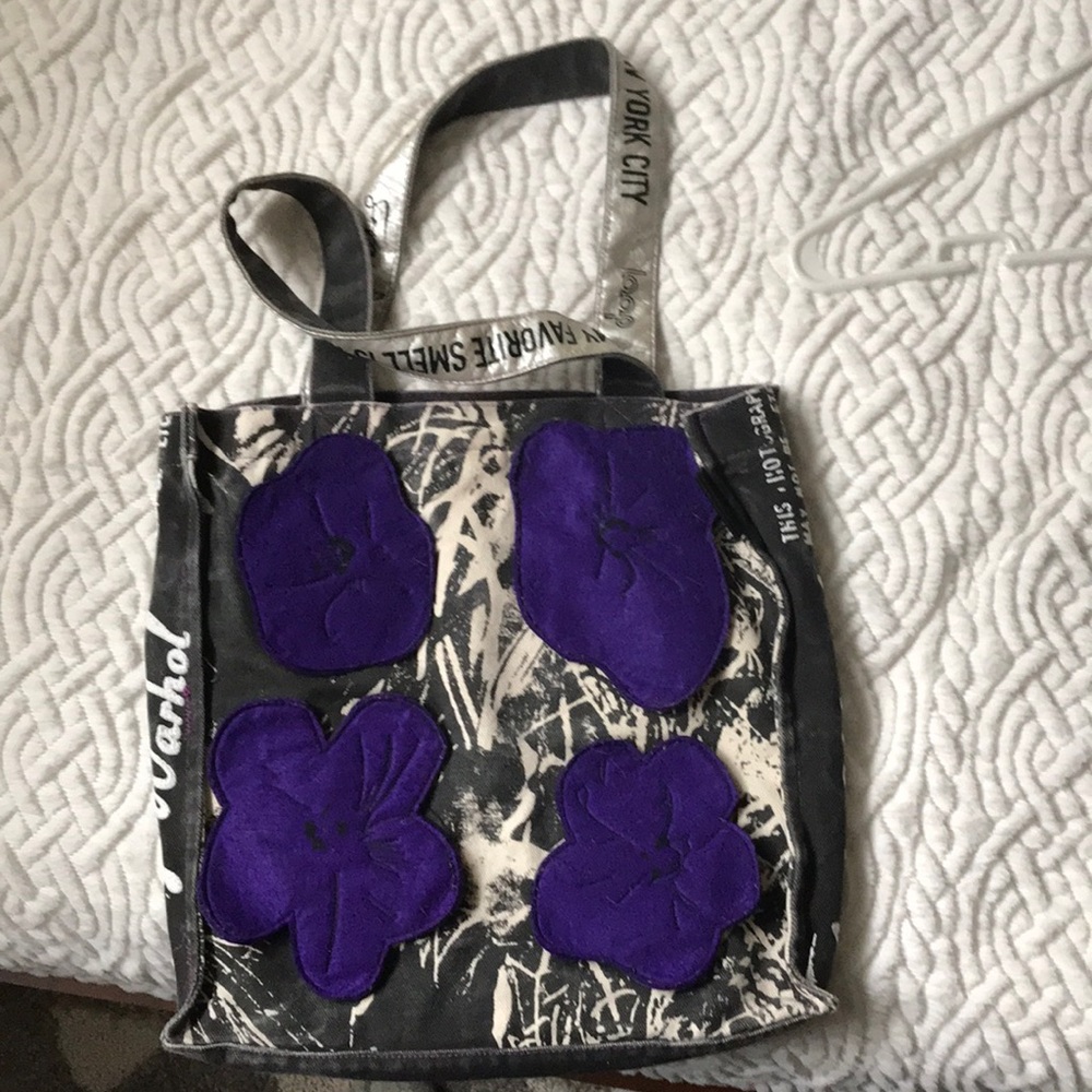 Andy Warhol canvas tote